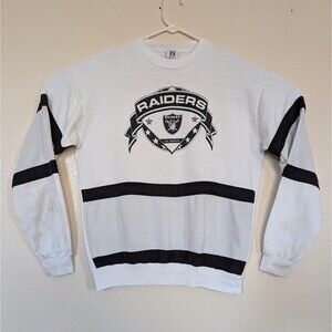 Vintage Logo 7 Los Angeles Raiders XL Crewneck Sweatshirt 90s Las Vegas LA